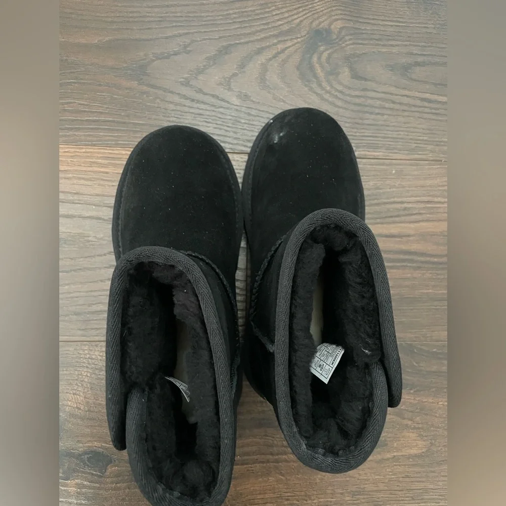 Ugg Kids Black Boots